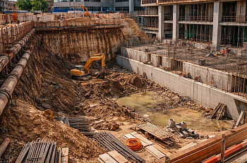 Котлован рядом с существующим фундаментом: какие данные нужны проектировщику реально